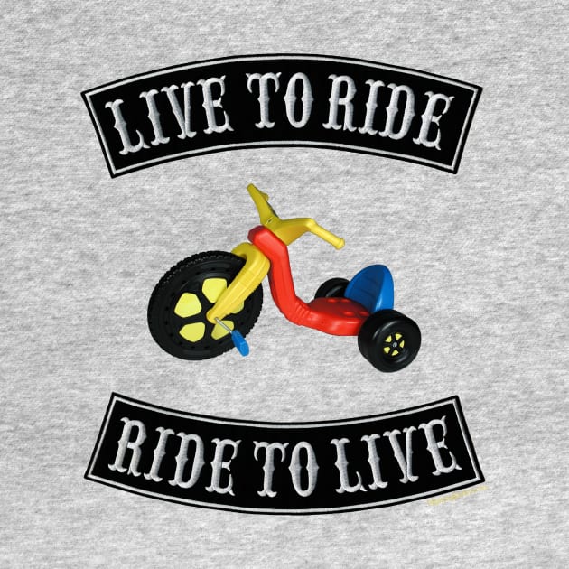 Live to Ride / Ride to Live - Biker by RainingSpiders